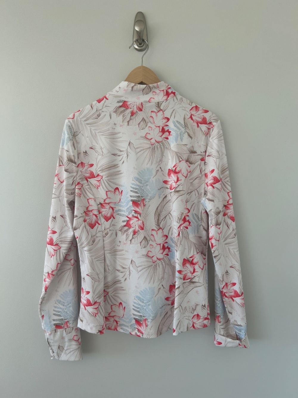NWT  Tommy Bahama Everyday Active Half Zip Popover Palm Print Sz XL - Picture 2 of 6